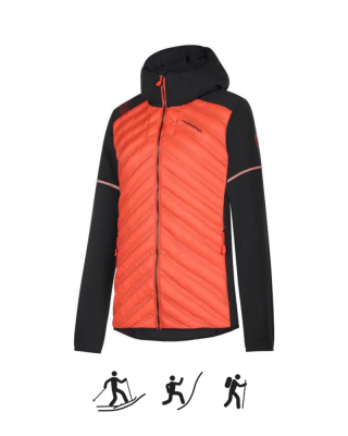 Women's jacket LA SPORTIVA Koro Jkt W Cherry Tomato/Black